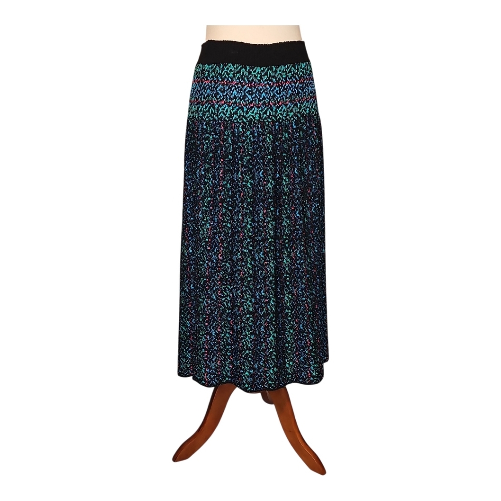 Brenda French Hand Loomed Midi Skirt Size 2 – Rayon – Retro - Vintage
